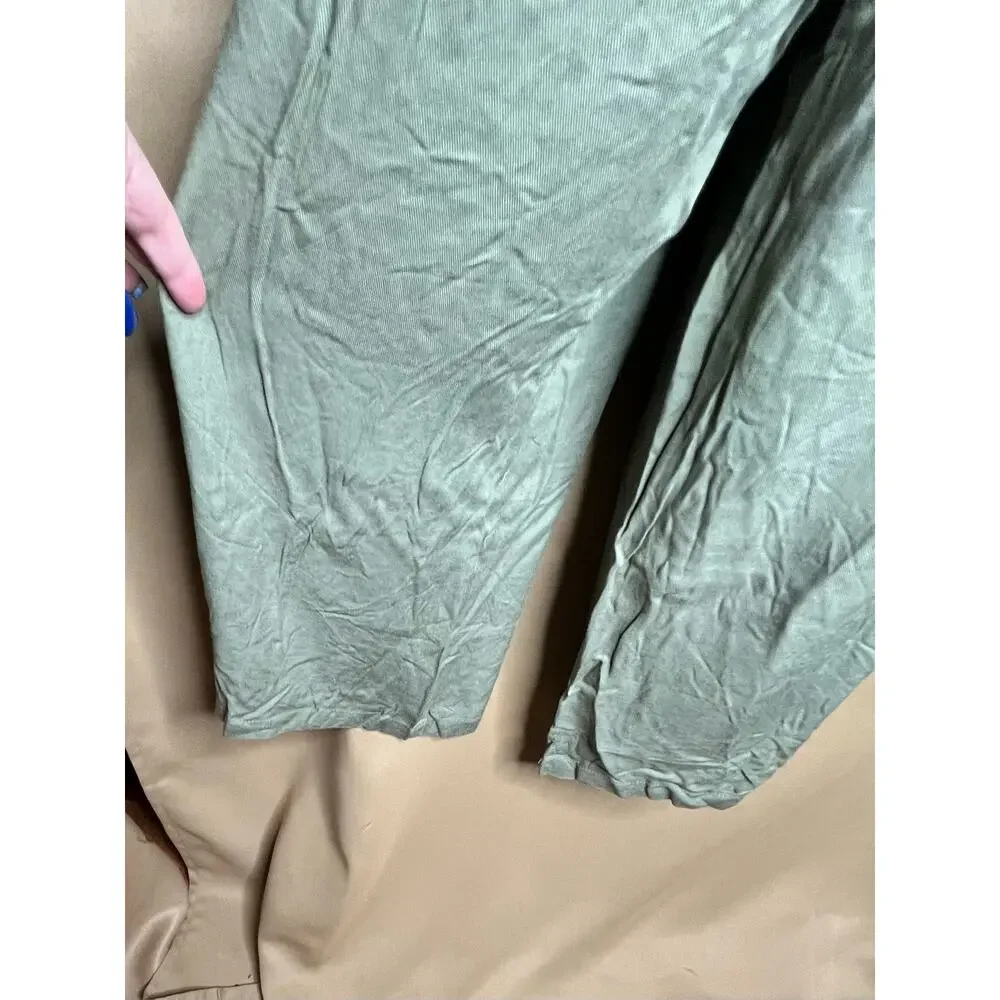 Steve Madden Natural Beauty Jumpsuit Deep Olive XS NWT